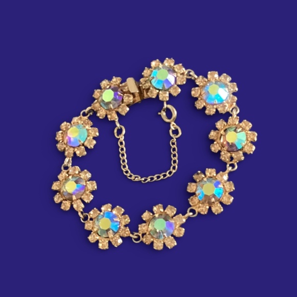 Jewelry - Vintage Aurora Borealis Bracelet